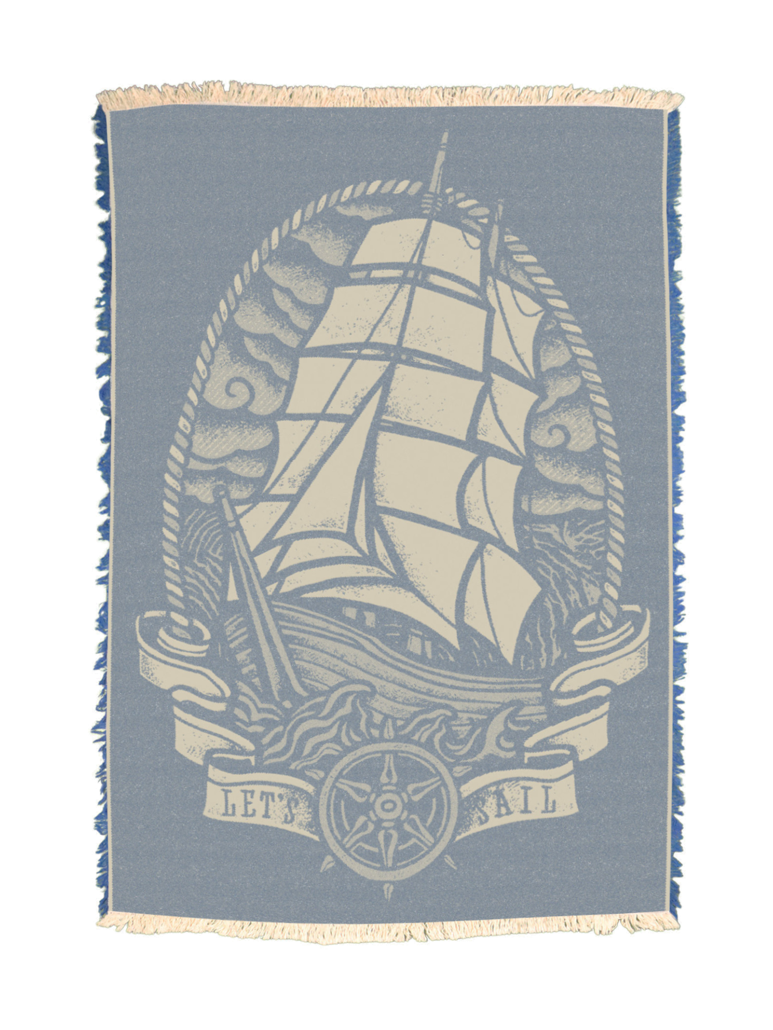 Lets Sail Towel