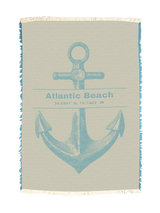 Atlantic Beach Anchor Towel