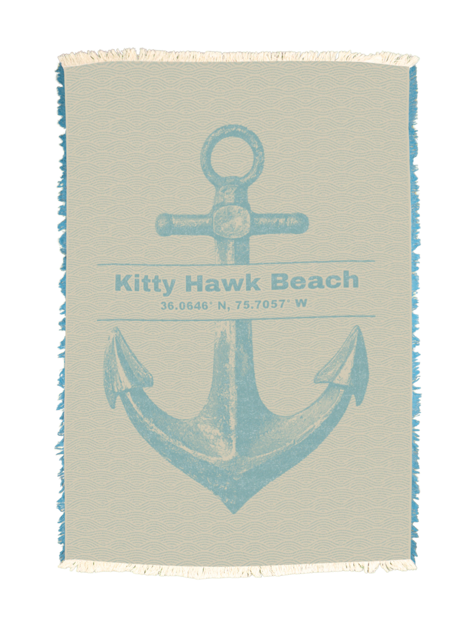 Kitty Hawk Anchor Towel