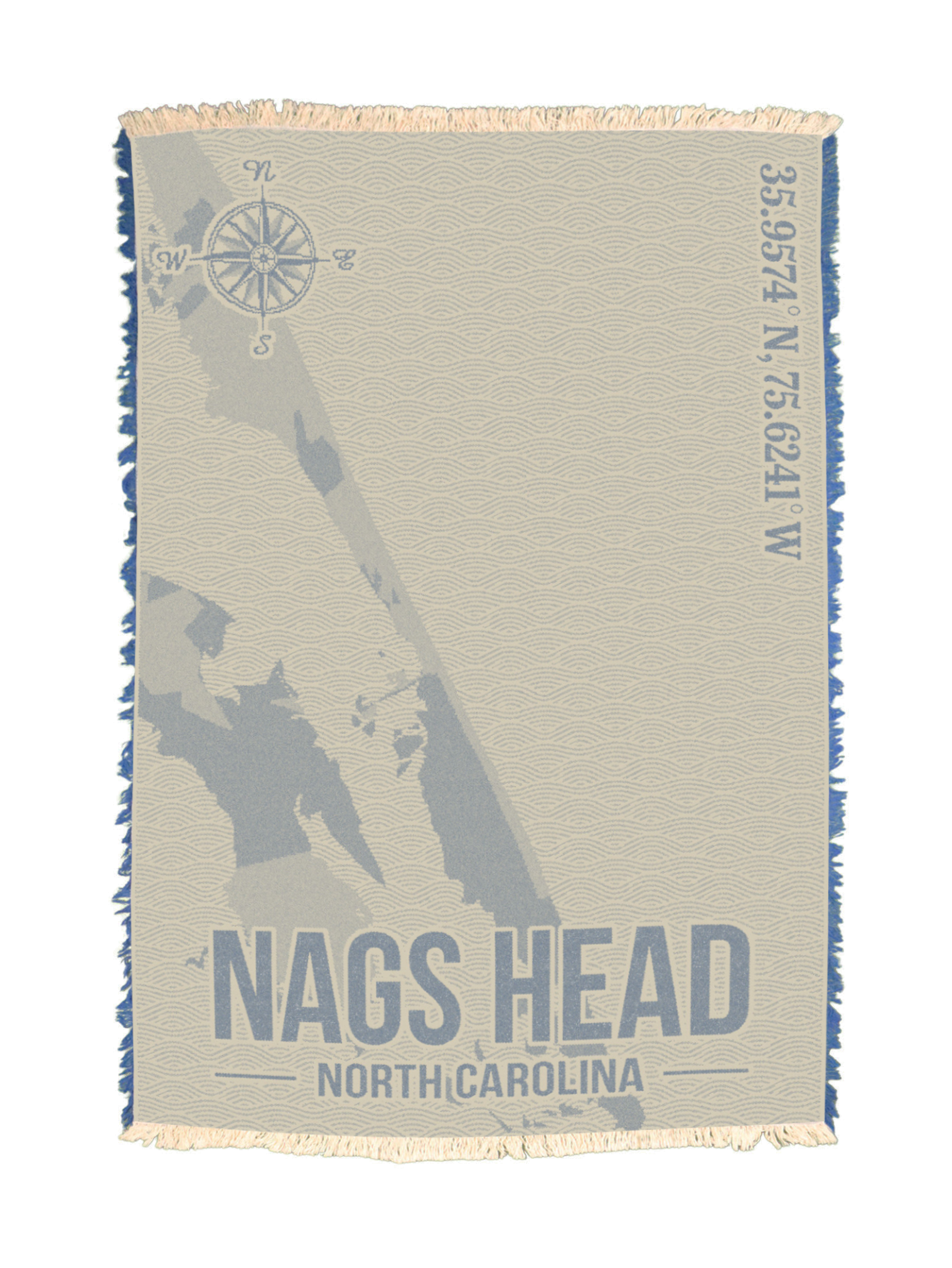 Nags Head Coordinates Towel
