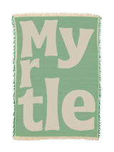 Myrtle Text Towel