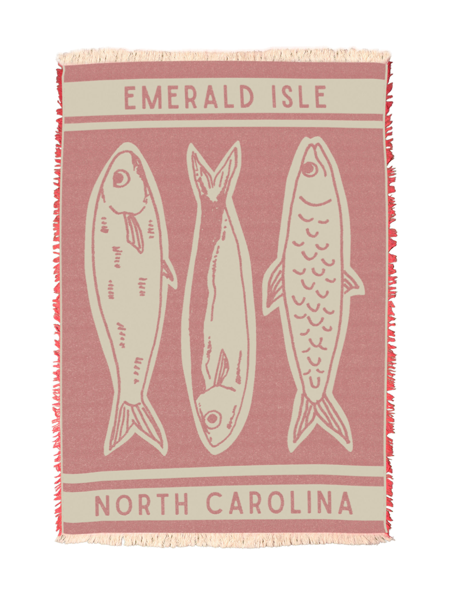 Emerald Isle Fish Towel