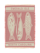 Emerald Isle Fish Towel